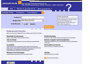 http://www.gewusst-wo.de/wipe/?go=searchhome
